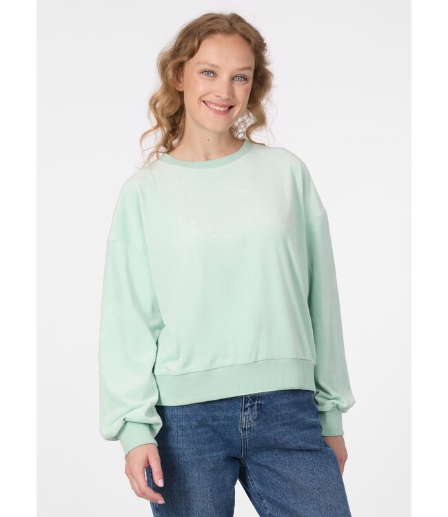 Ragwear The First Vegan Streetwear Dames trui van Ragwear in de kleur mint