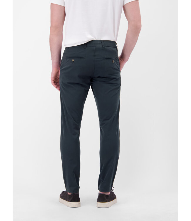 Lerros Heren chino met koord blue night