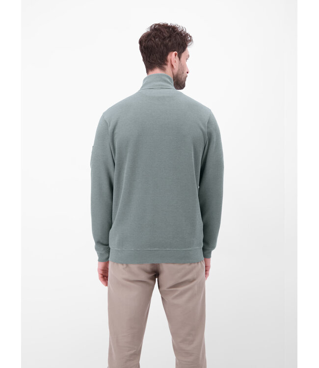 Lerros Heren vest zonder capuchon Storm Grey