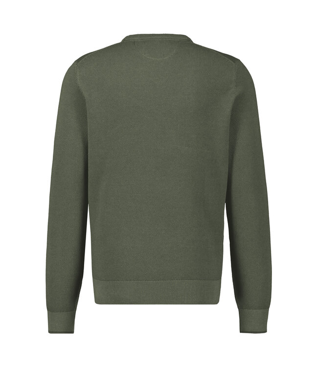 Lerros Heren longsleeve Nordic Olive