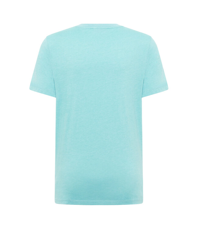 Elbsand Heren t-shirt V-hals Wave Melange