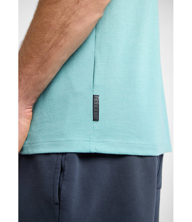 Elbsand Heren t-shirt V-hals Wave Melange