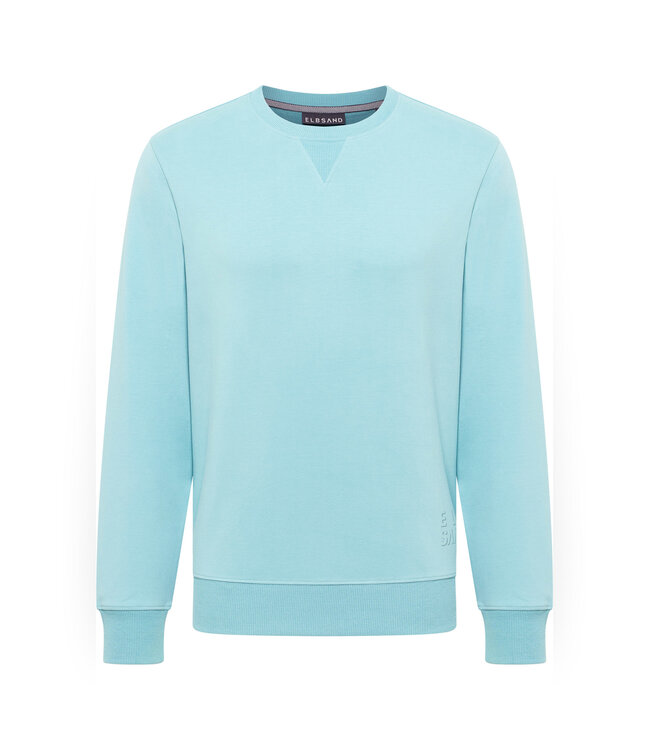 Elbsand Heren sweatshirt ronde hals Ocean Wave
