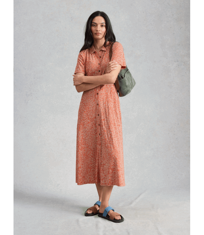 White Stuff Lange jersey jurk met zakken