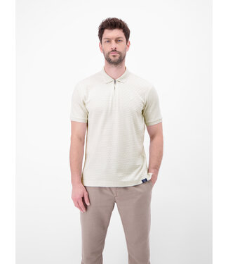 Lerros Lerros heren polo cloudy white