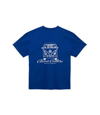Van One Classic Cars Van One heren t-shirt CULTURE CLUB blauw