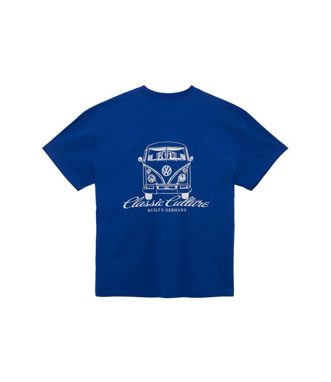 Van One Classic Cars Van One heren t-shirt CULTURE CLUB blauw