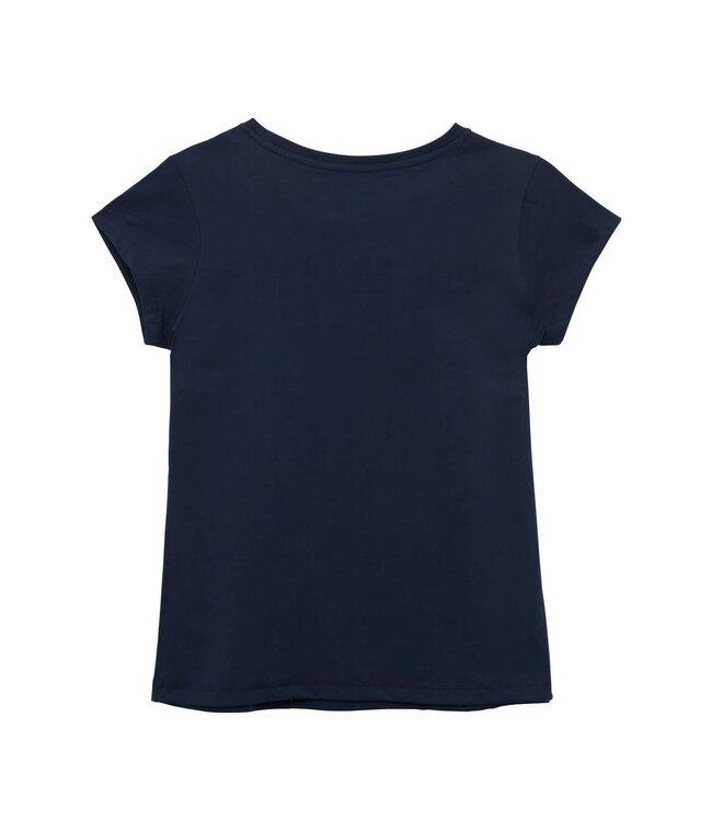 Van One Classic Cars Dames t-shirt WE ARE FAMILY  navy