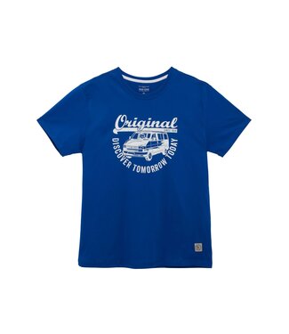 Van One Classic Cars Van One  VolkswagenT4 unisex t-shirt blauw