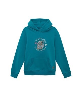 Van One Classic Cars Van One Kids hoodie LAVA COAST petrol