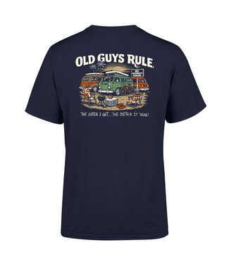 Old Guys Rule Old Guys Rule t-shirt PARKING LOT IV navy