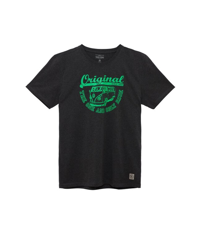 Van One Classic Cars Van One heren t-shirt ORIGINAL RIDE darkt grey/neon