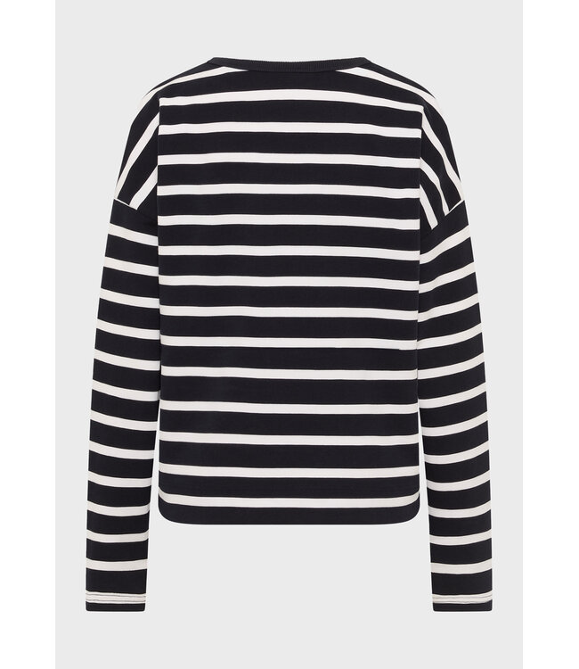 Elbsand Dames sweatshirt  elva  coldwater_stripe