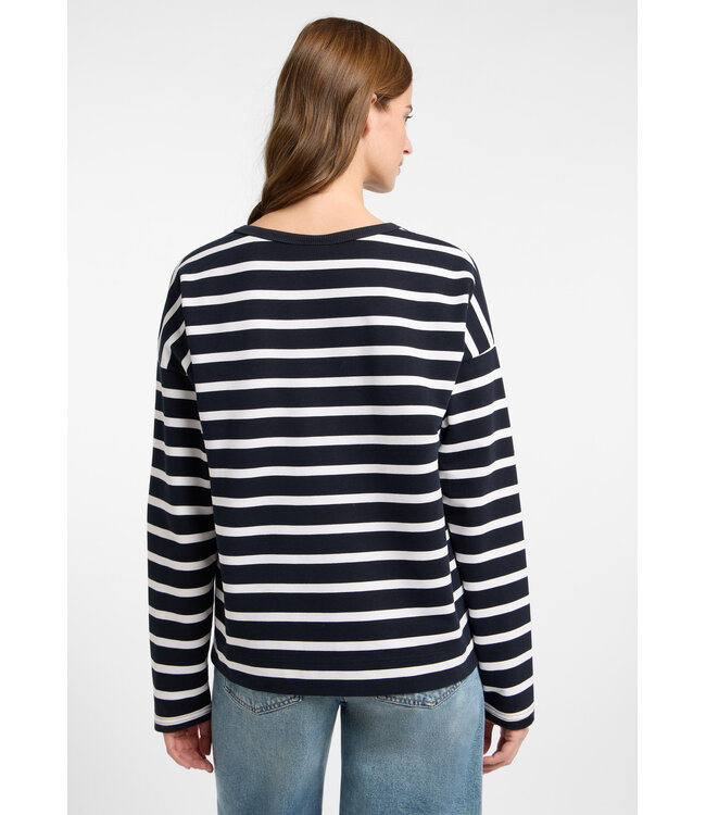 Elbsand Dames sweatshirt  elva  coldwater_stripe
