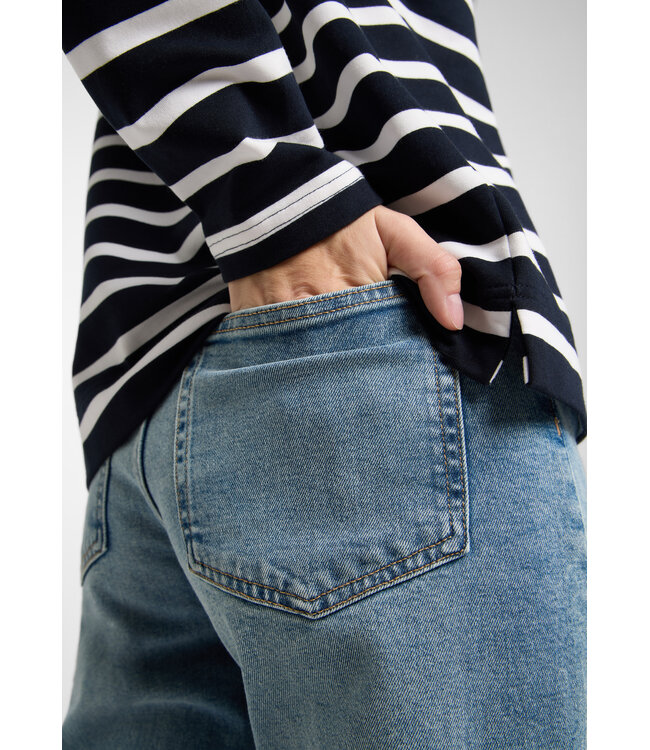 Elbsand Dames sweatshirt  elva  coldwater_stripe