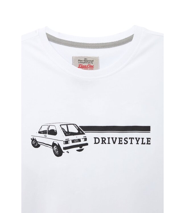 Van One Classic Cars Heren t-shirt Volkswagen GTI Drivestyle