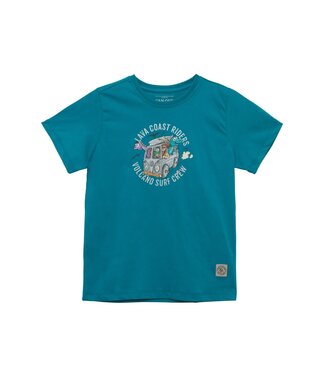 Van One Classic Cars Van One kids t-shirt LAVA COAST petrol