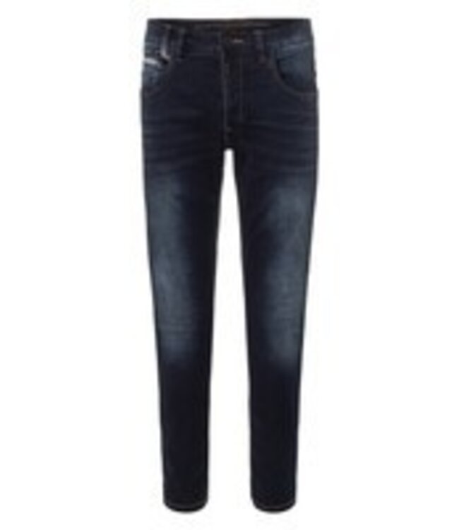 Timezone Heren spijkerbroek regular fit Gerrit indigo rough wash