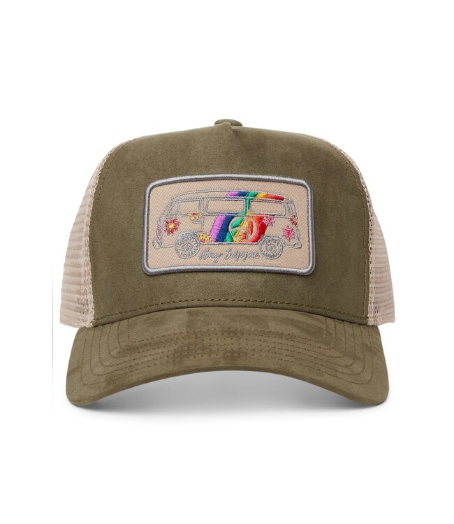 Van One Classic Cars Dames verstelbare cap Trippie Hippie multi