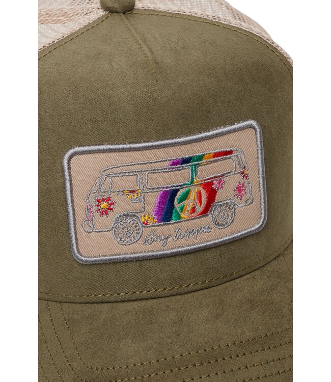Van One Classic Cars Dames verstelbare cap Trippie Hippie multi