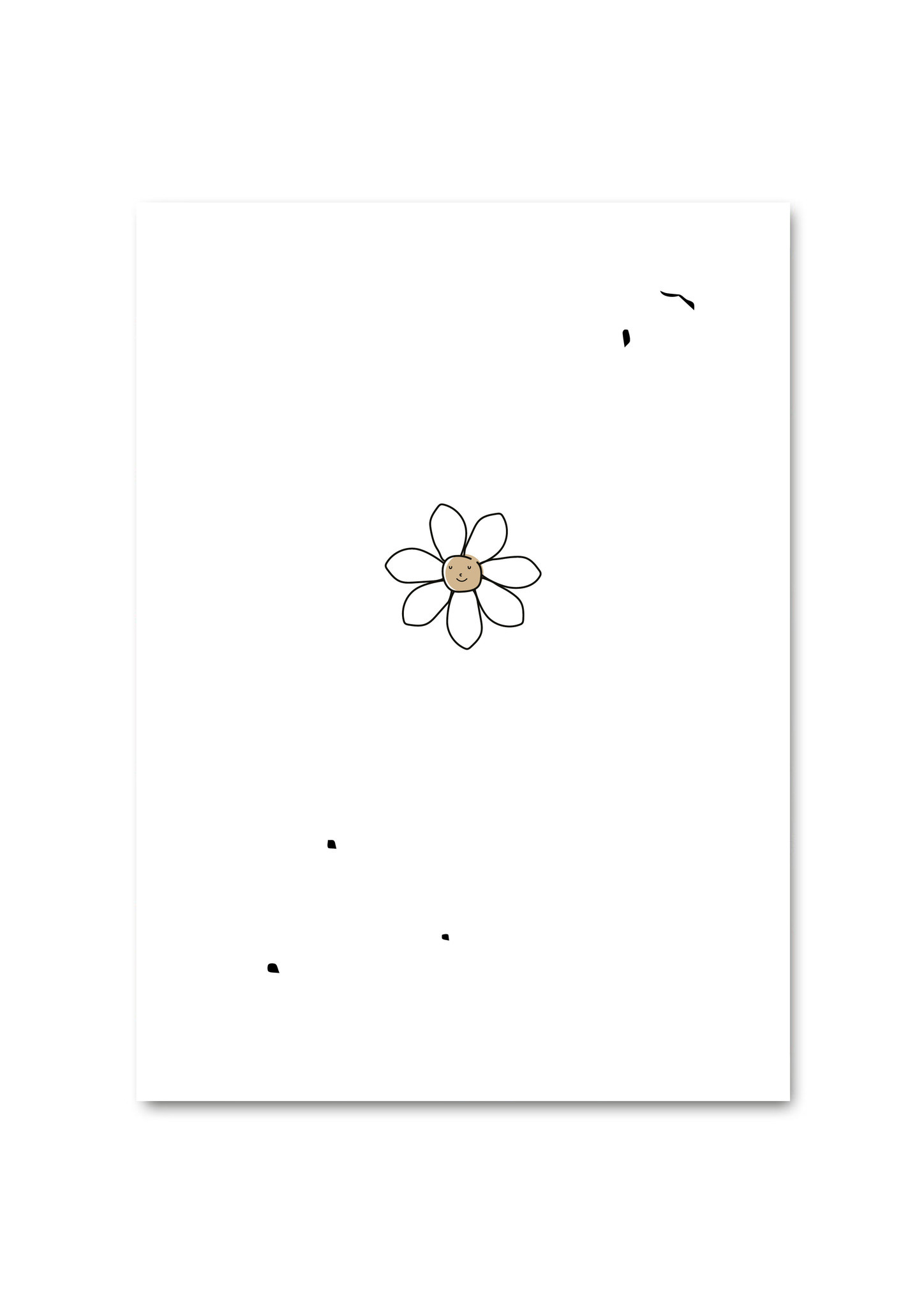 POST CARD - DAISY FLOWER-1