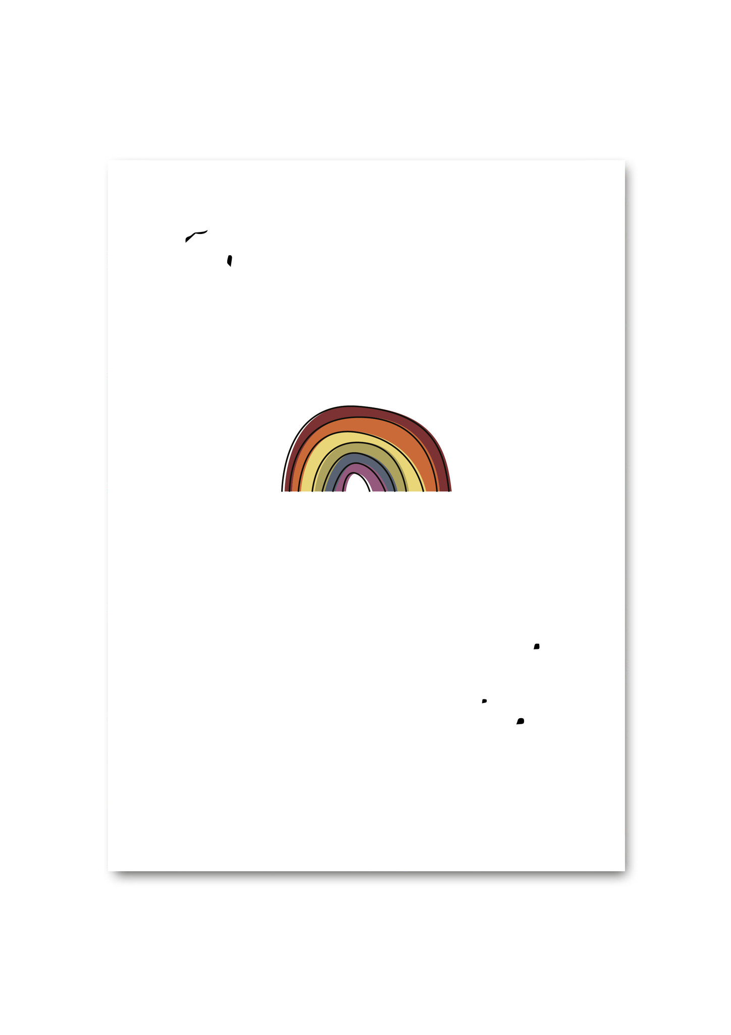 POST CARD - RAINBOW-1