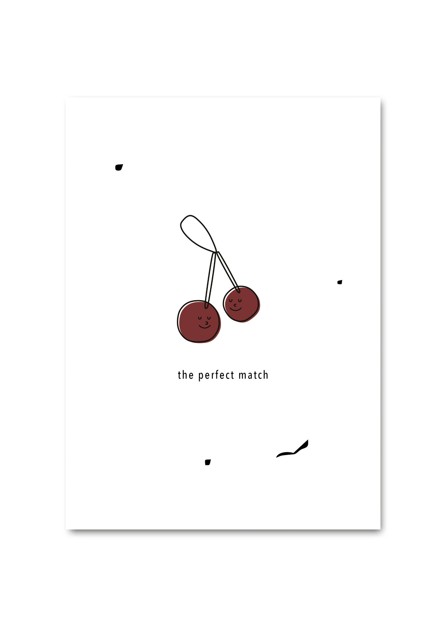 POST CARD - THE PERFECT MATCH-1