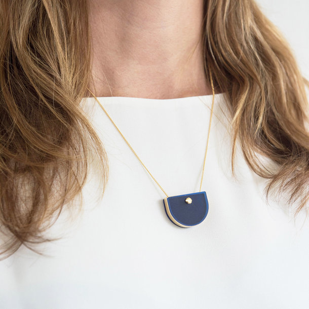 NECKLACE MEMORY BLUE