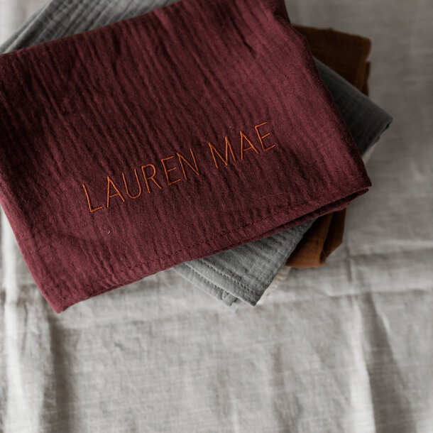 SWEET SHEET CRIB CHERRY RED