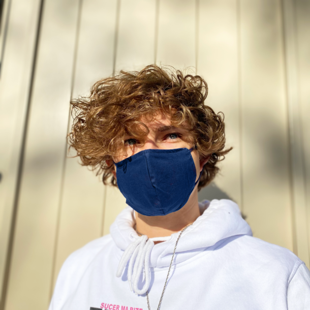 FACE MASK MISTY BLUE