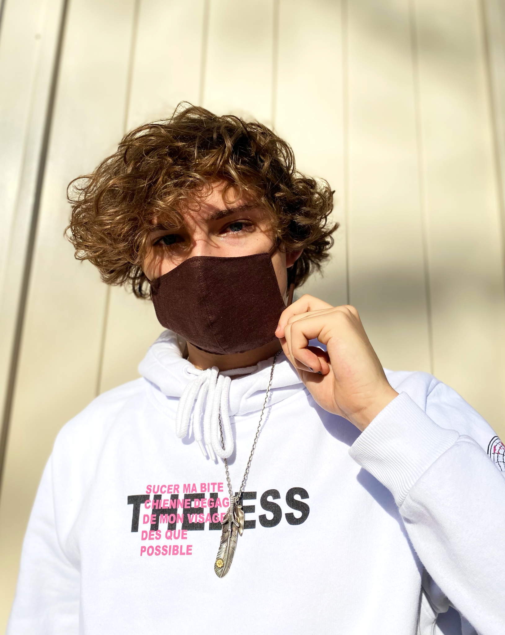 FACE MASK CHOCOLATE BROWN-1