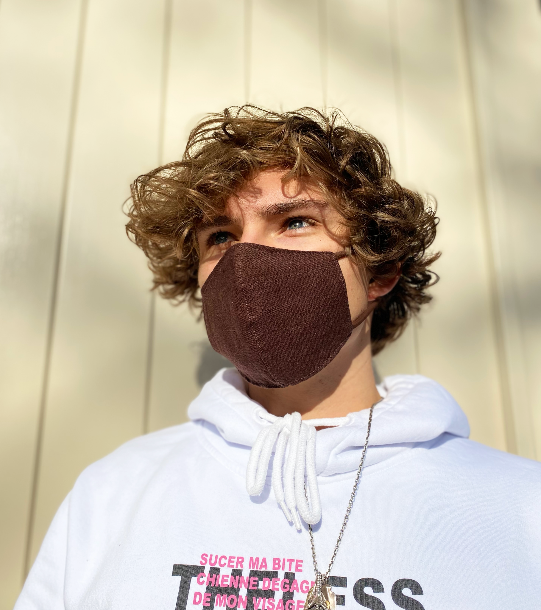 FACE MASK CHOCOLATE BROWN-2