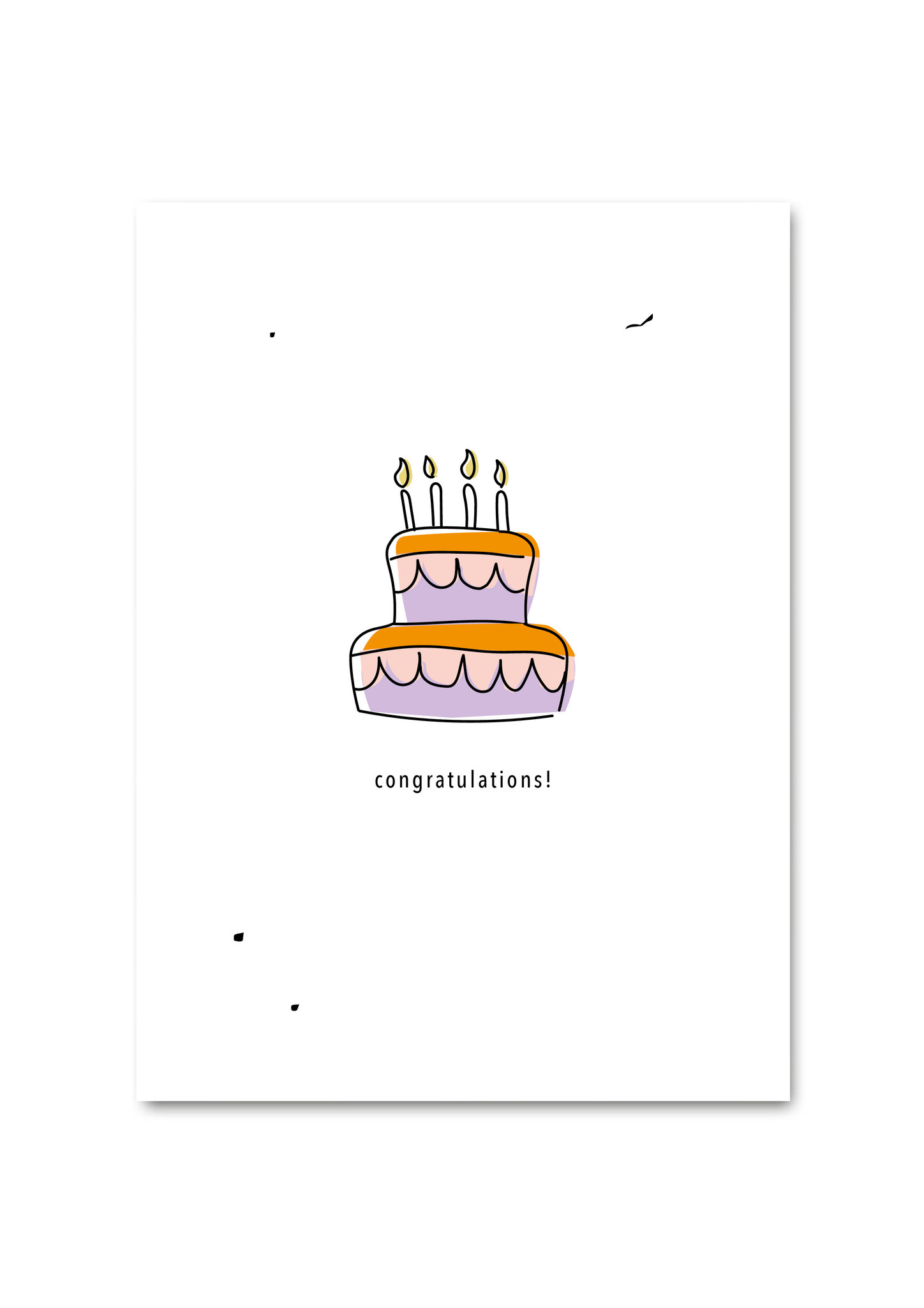 POSTCARD - CONGRATULATIONS!-1