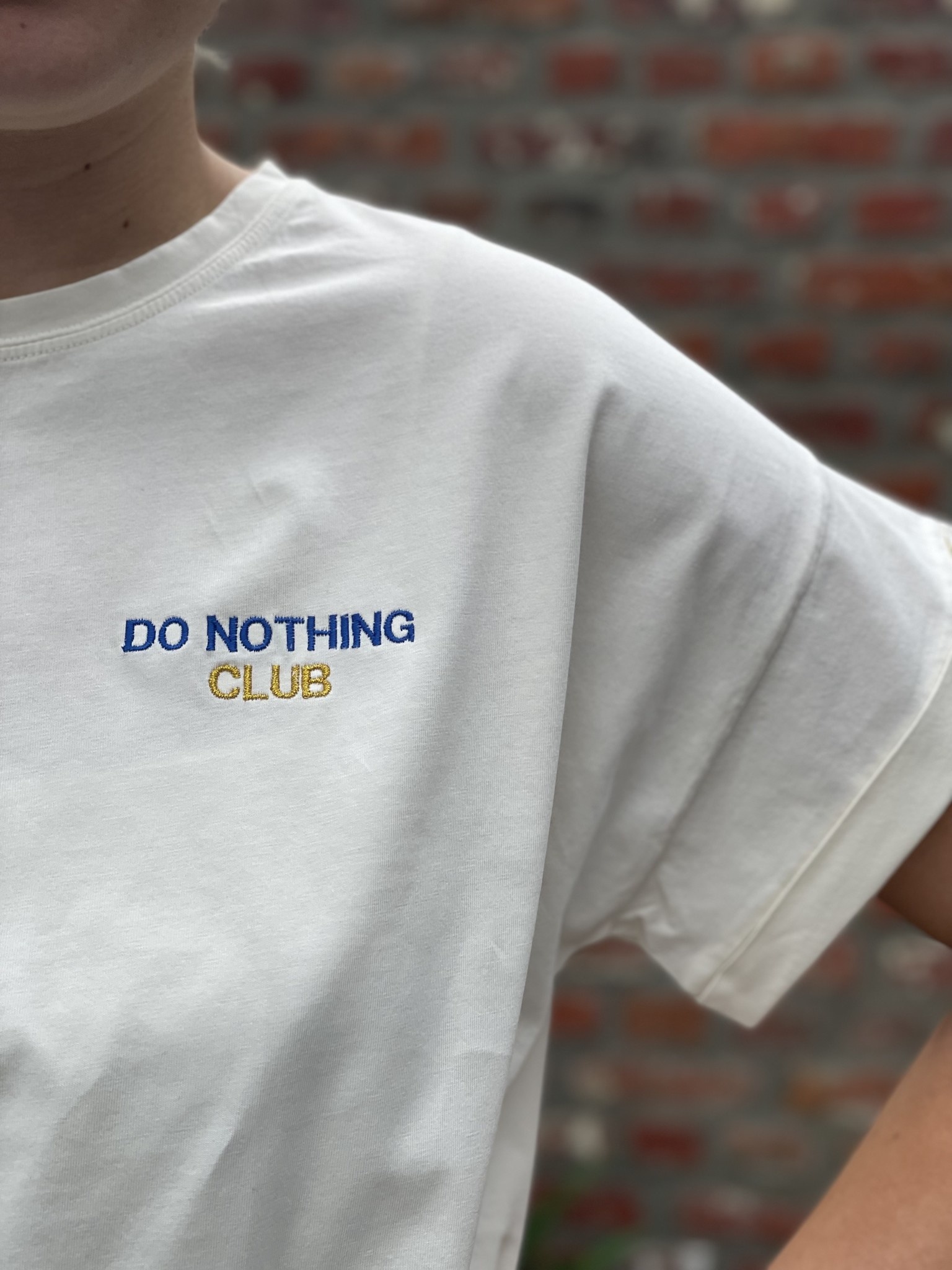 WMN TEE - COSY WHITE-1