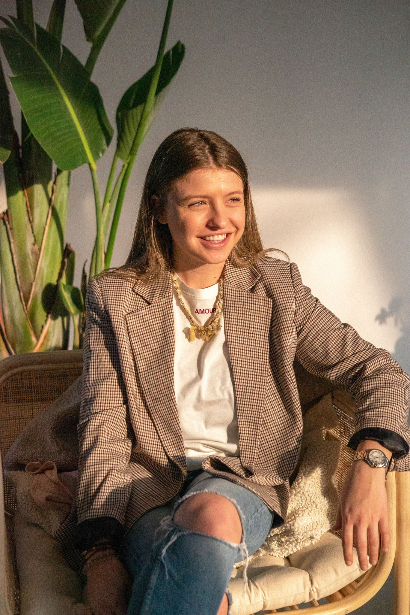 WMN TEE - COSY WHITE-4