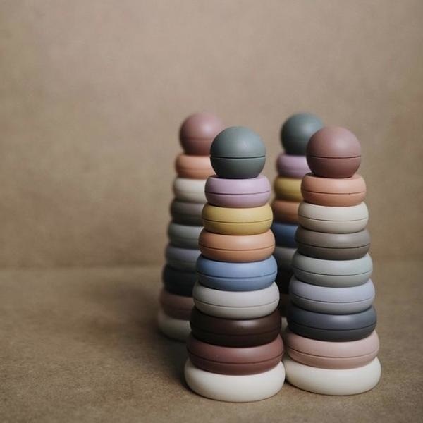 STACKING RINGS - RUSTIC-5