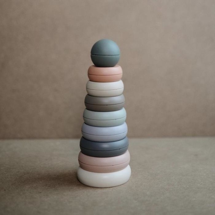 STACKING RINGS - RUSTIC-6