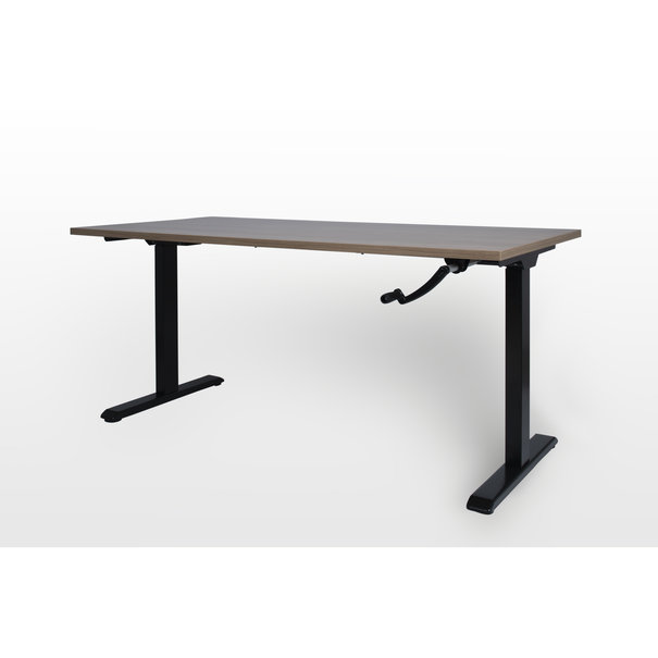 RMOffice RMOffice Sitz-/Steh Schreibtisch mit Schnellkurbel | Größe und Farbe wählbar