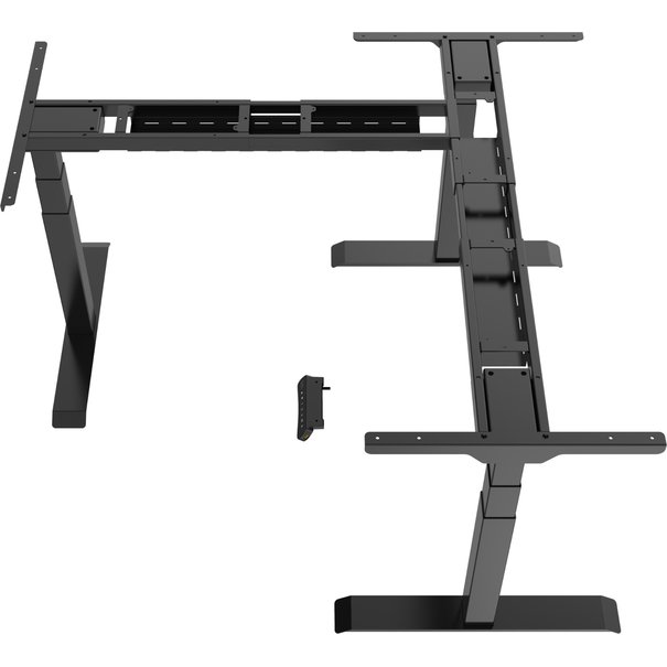 RMOffice RMOffice RM3 Eckschreibtisch Tischgestell | Schwarz 65 - 130 cm