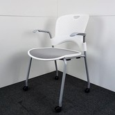 Herman Miller| Design Stühle | Mobile Stühle | Grau | Weiß