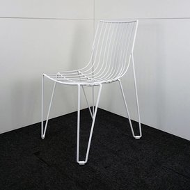 Tio Chair | Gartenstuhl | Konferenzstuhl | Weiß | Stapelbar | NEU