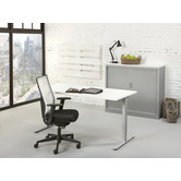RMOffice Tezz Schreibtisch | Höhenverstellbar mit Inbus | 180 x 80 cm