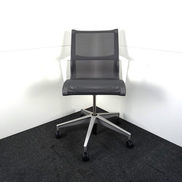 Herman Miller Herman Miller Setu Design Stühle | Besprechungsstuhl  | Grau | Weiß