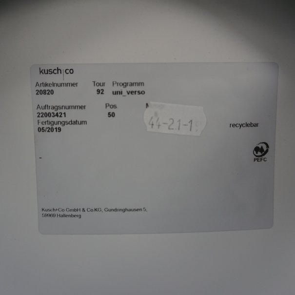 Kusch & Co Kusch + Co Universo Design Barhocker | Kunststoff | Gepolstert | Grün | Weiß | Sitzhöhe 83 cm