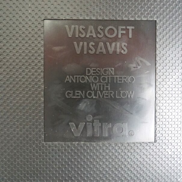 Vitra Vitra Visasoft Visavis | Besprechungsstuhl | Freischwinger | Schwarz