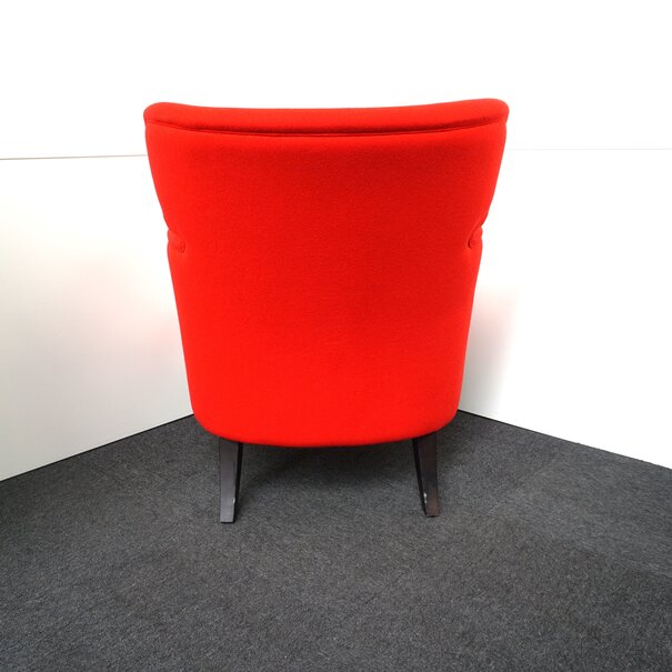 Satelliet Satelliet Design Sessel | Rot Gepolsterd