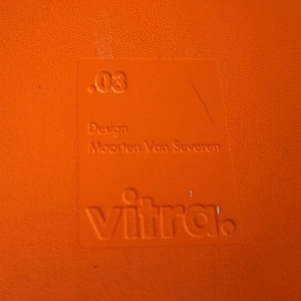 Vitra Vitra .03 Design Stuhl | Besprechungsstuhl | Orange
