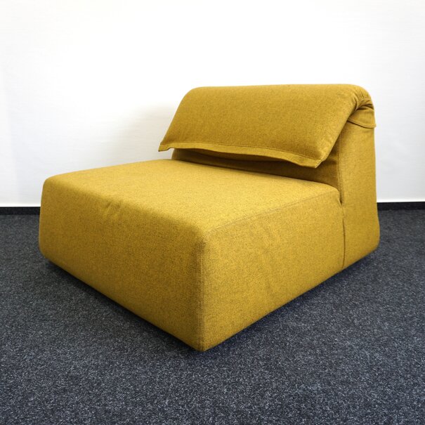 Moroso Highlands Design Sessel | Sofa Element | Gelb Melange