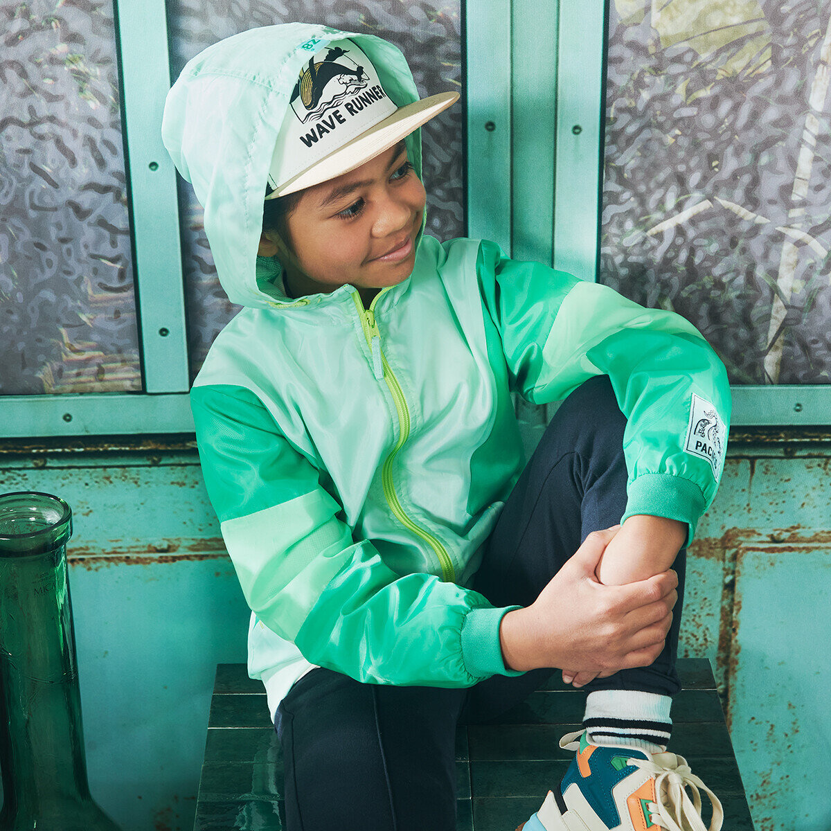 Volg ons Effectief calorie Z8 Vest kyan Fresh Mint - Kids Fashion
