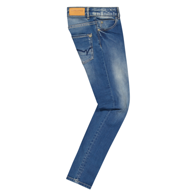 Vingino Super Skinny Jeans Spijkerbroek Bettine Blue Vintage